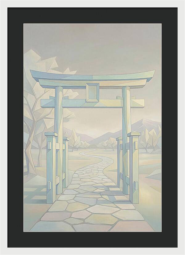 Traditional Japanese Gate Entrance
