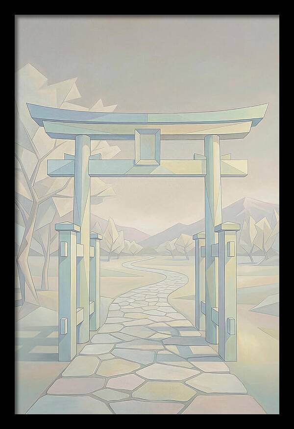 Traditional Japanese Gate Entrance
