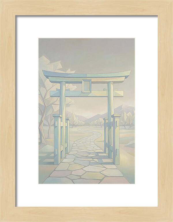 Traditional Japanese Gate Entrance