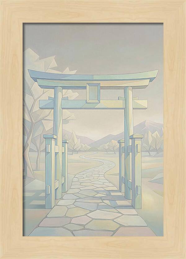 Traditional Japanese Gate Entrance