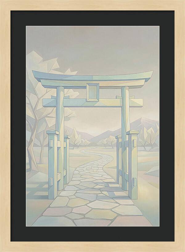 Traditional Japanese Gate Entrance