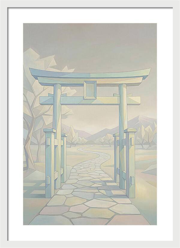 Traditional Japanese Gate Entrance