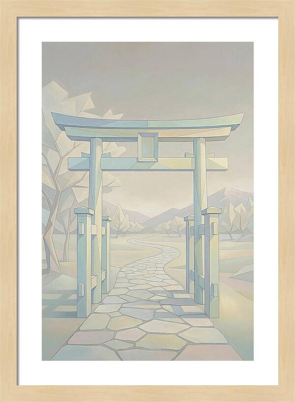 Traditional Japanese Gate Entrance