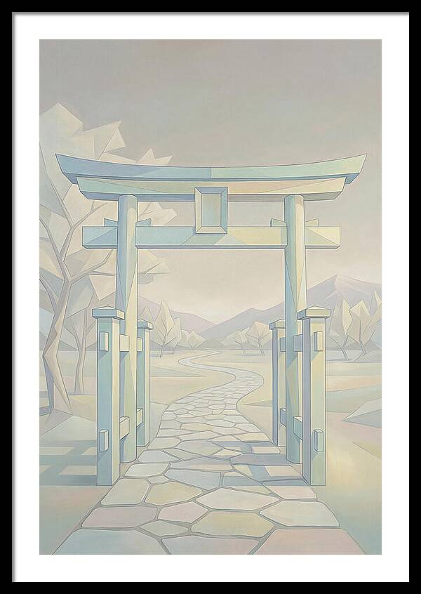 Traditional Japanese Gate Entrance