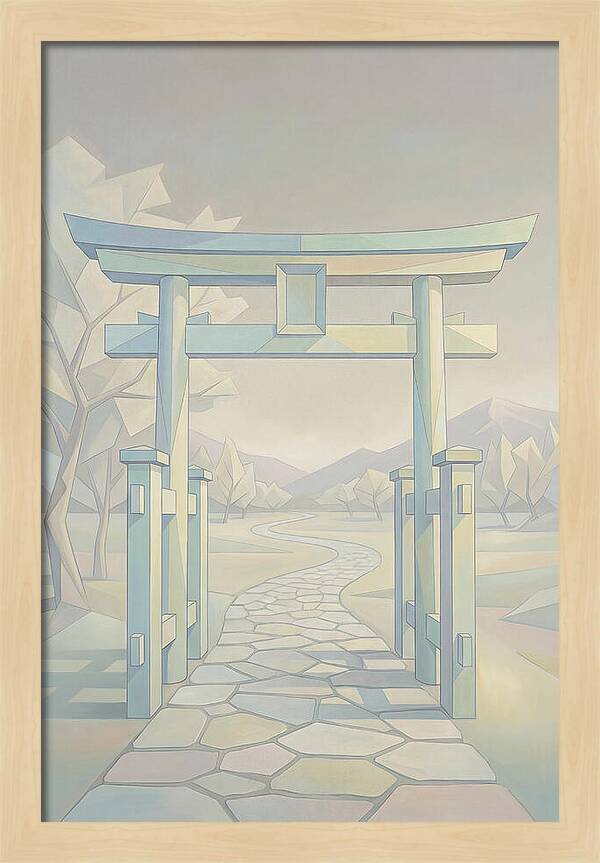 Traditional Japanese Gate Entrance