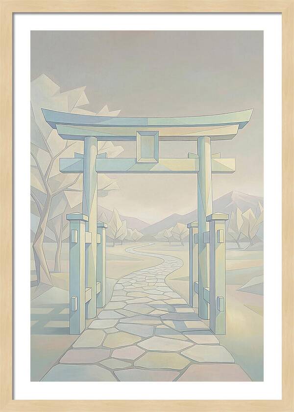 Traditional Japanese Gate Entrance