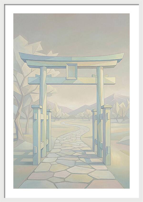 Traditional Japanese Gate Entrance
