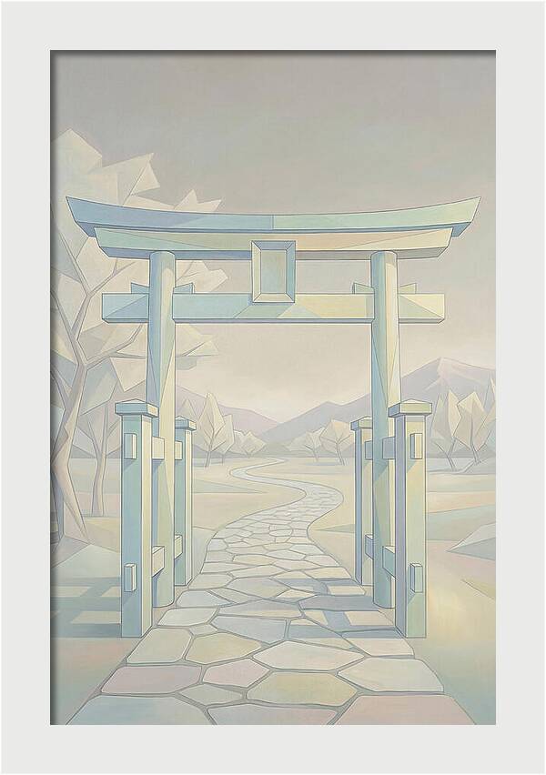 Traditional Japanese Gate Entrance