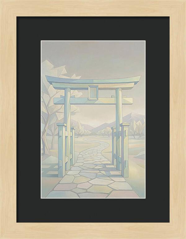 Traditional Japanese Gate Entrance