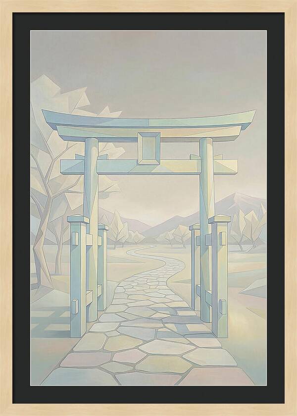 Traditional Japanese Gate Entrance