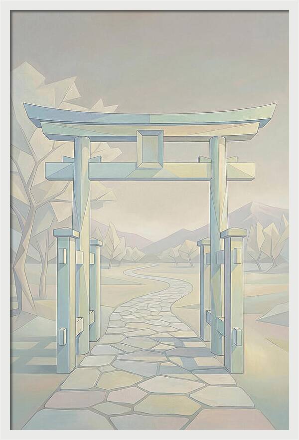 Traditional Japanese Gate Entrance