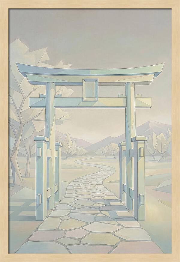 Traditional Japanese Gate Entrance