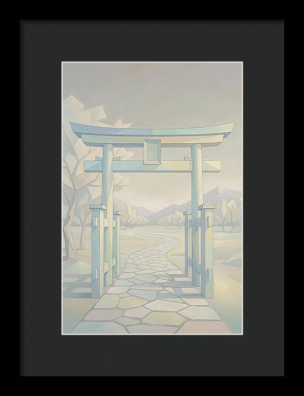 Traditional Japanese Gate Entrance