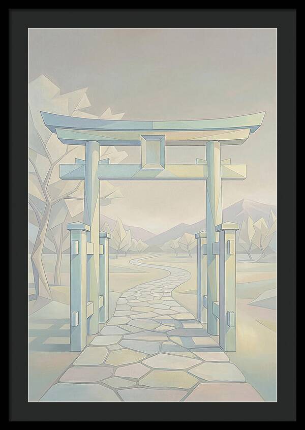 Traditional Japanese Gate Entrance