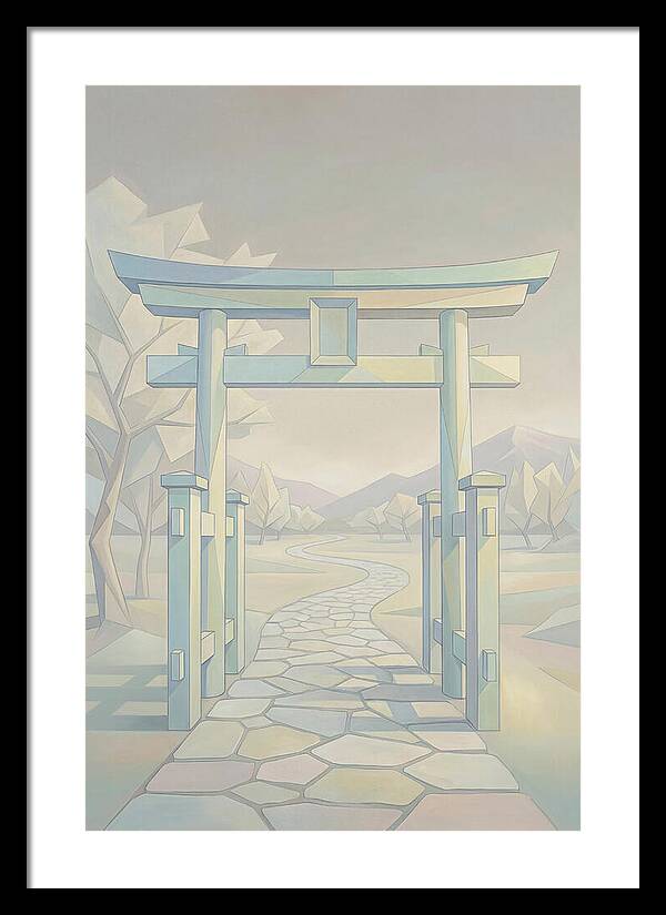 Traditional Japanese Gate Entrance