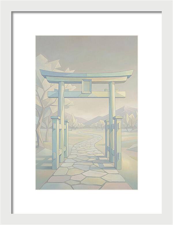Traditional Japanese Gate Entrance