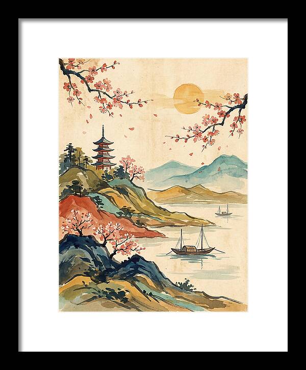 Traditional Japanese Landscape