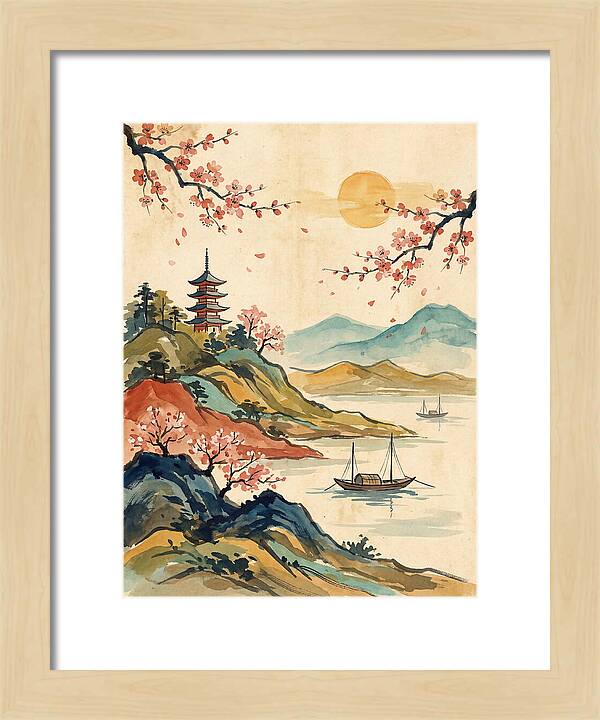 Traditional Japanese Landscape