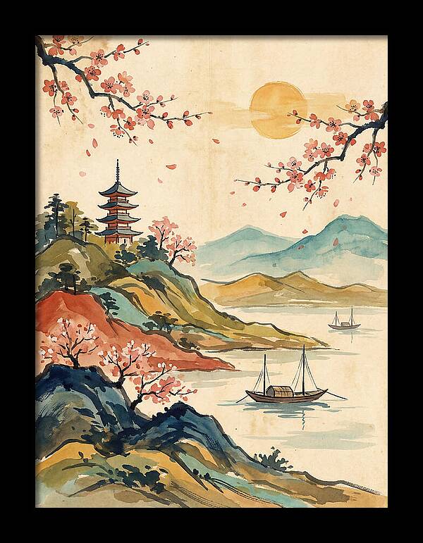 Traditional Japanese Landscape