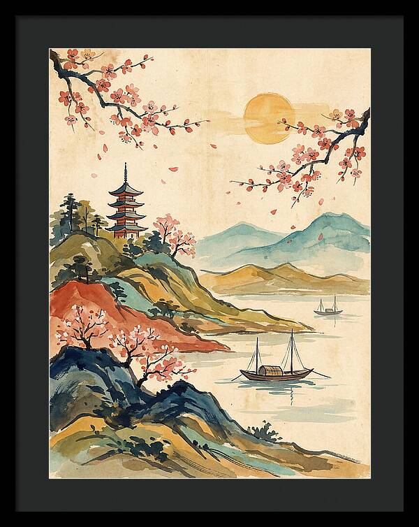 Traditional Japanese Landscape