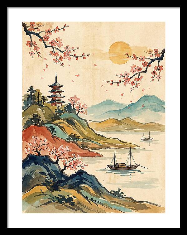 Traditional Japanese Landscape