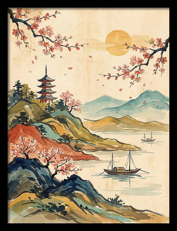 Traditional Japanese Landscape