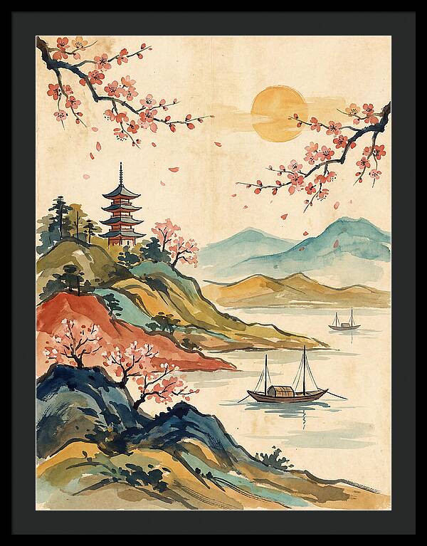 Traditional Japanese Landscape