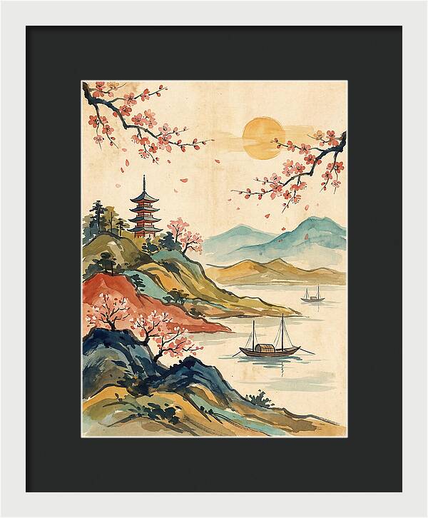 Traditional Japanese Landscape