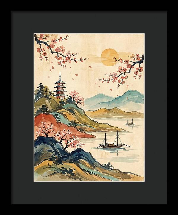 Traditional Japanese Landscape