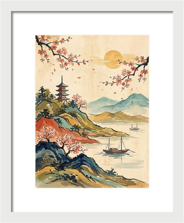 Traditional Japanese Landscape