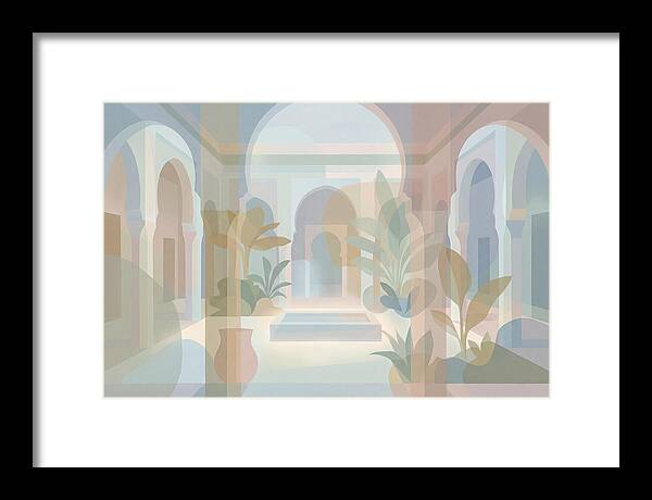 Traditional Moroccan Riad Interior
