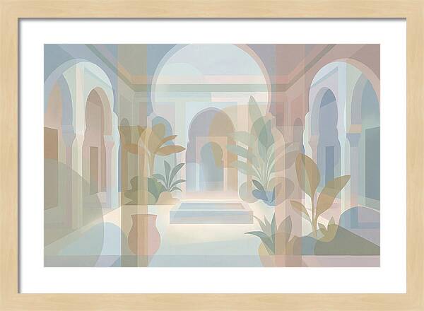 Traditional Moroccan Riad Interior
