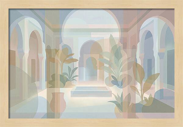 Traditional Moroccan Riad Interior