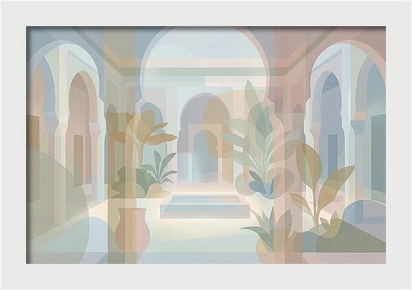 Traditional Moroccan Riad Interior