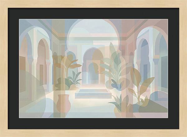 Traditional Moroccan Riad Interior