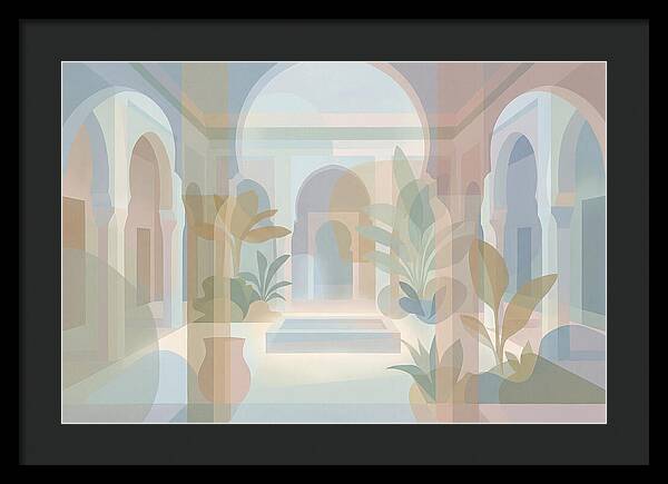 Traditional Moroccan Riad Interior