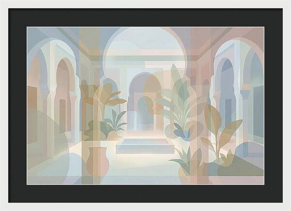 Traditional Moroccan Riad Interior