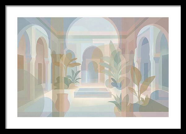 Traditional Moroccan Riad Interior