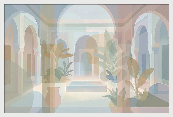 Traditional Moroccan Riad Interior
