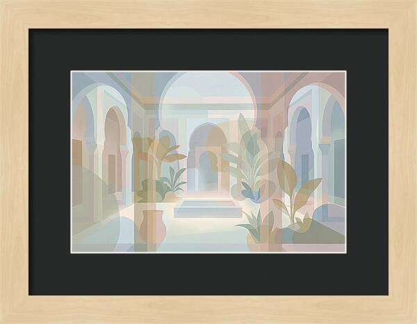 Traditional Moroccan Riad Interior