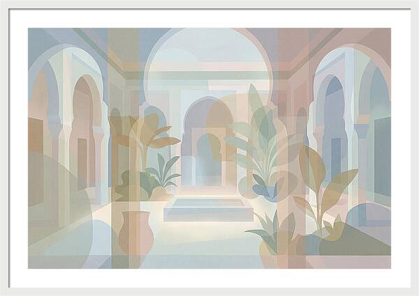 Traditional Moroccan Riad Interior