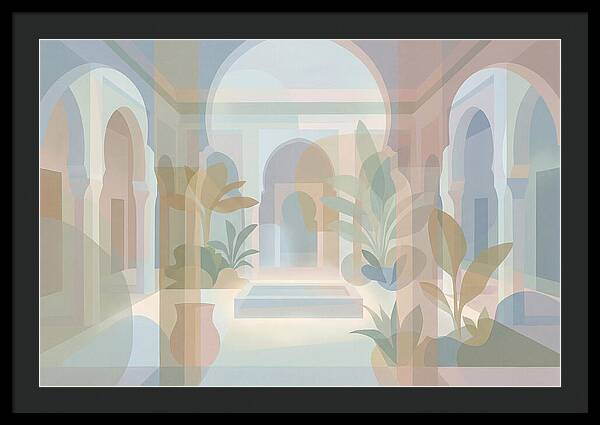 Traditional Moroccan Riad Interior