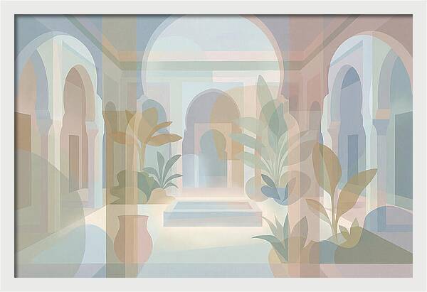 Traditional Moroccan Riad Interior