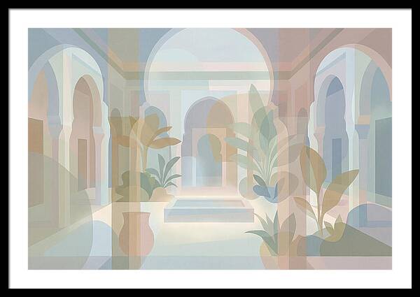 Traditional Moroccan Riad Interior
