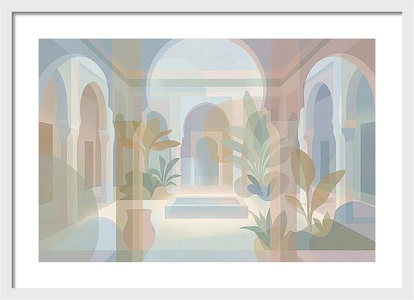 Traditional Moroccan Riad Interior
