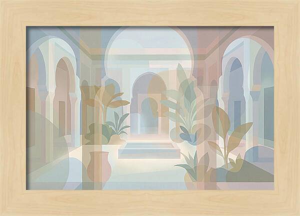 Traditional Moroccan Riad Interior