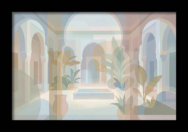 Traditional Moroccan Riad Interior