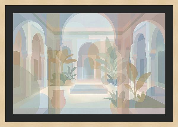 Traditional Moroccan Riad Interior