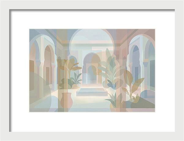 Traditional Moroccan Riad Interior