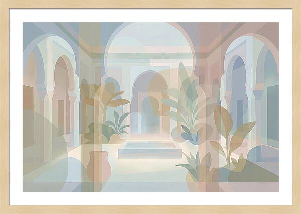 Traditional Moroccan Riad Interior